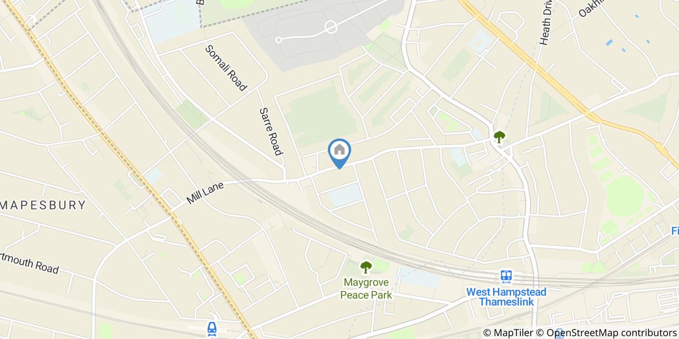 Studio Flat, Mill Lane, NW6