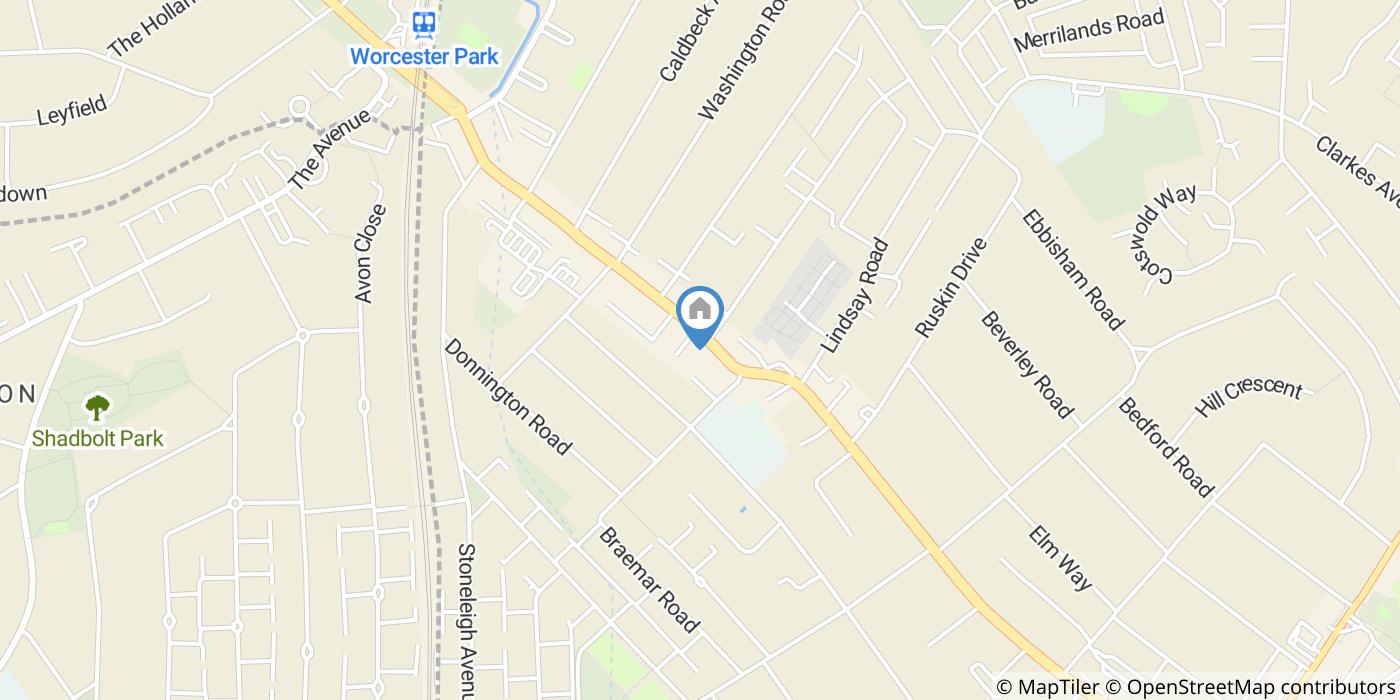 Studio Flat, Central Road, KT4