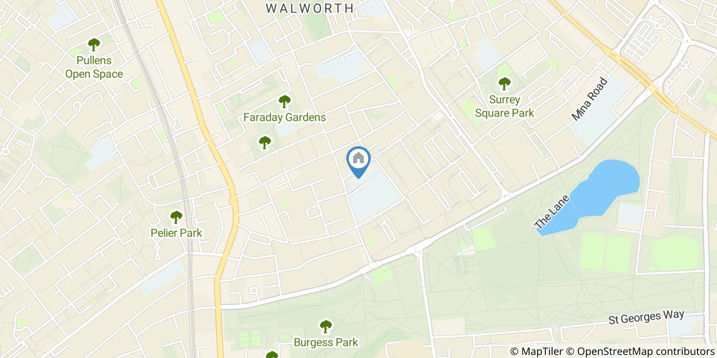 Room in a Shared Flat, Roland Way, SE17