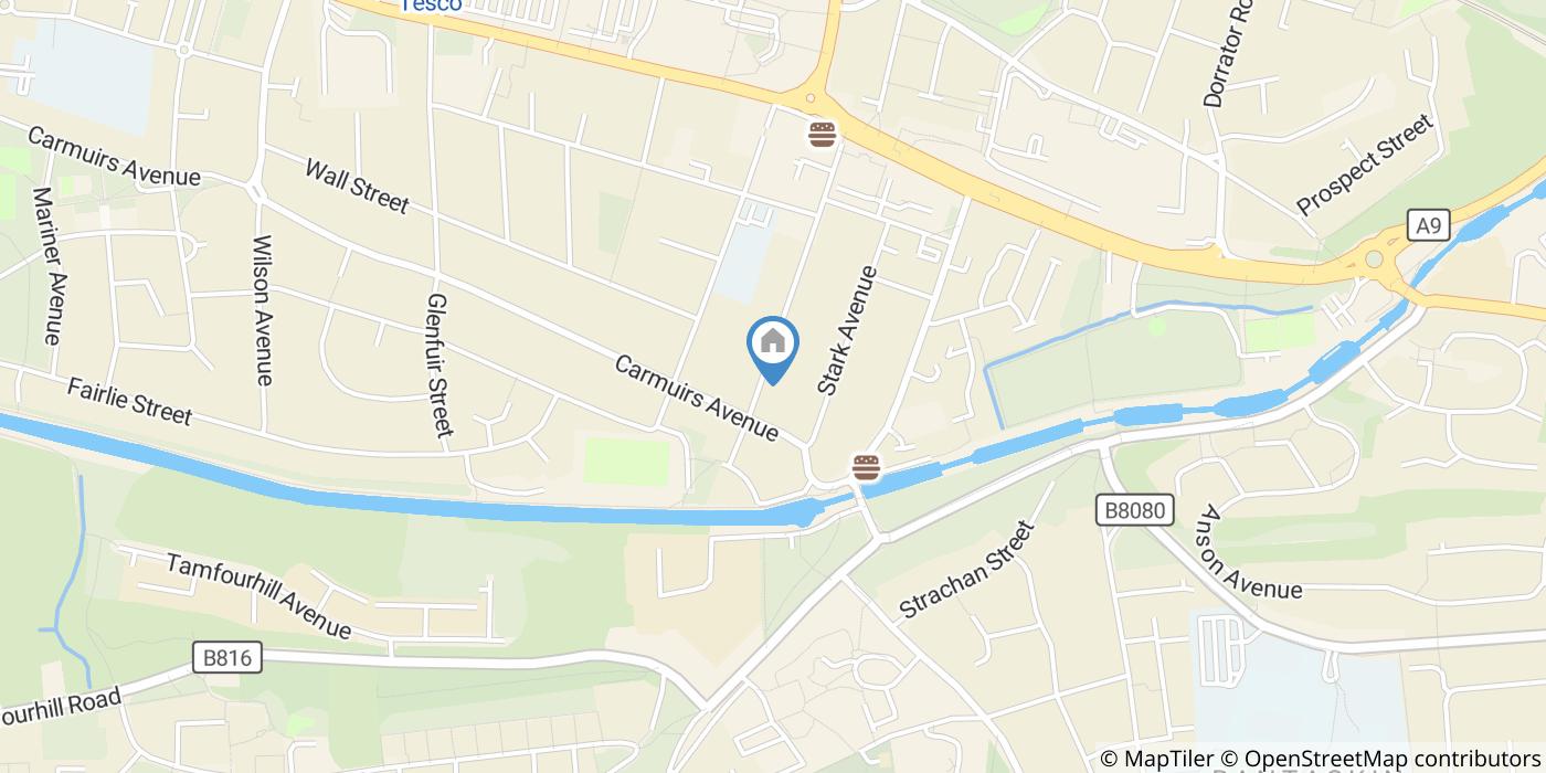2 Bed Flat, Mansionhouse Road, FK1