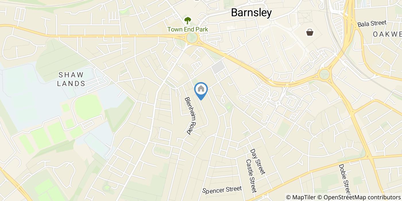 2 Bed Terraced House, St. Georges Road, S70