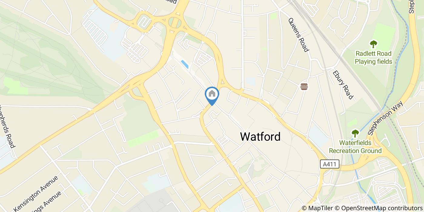 1 Bed Flat, Rigby House, WD17