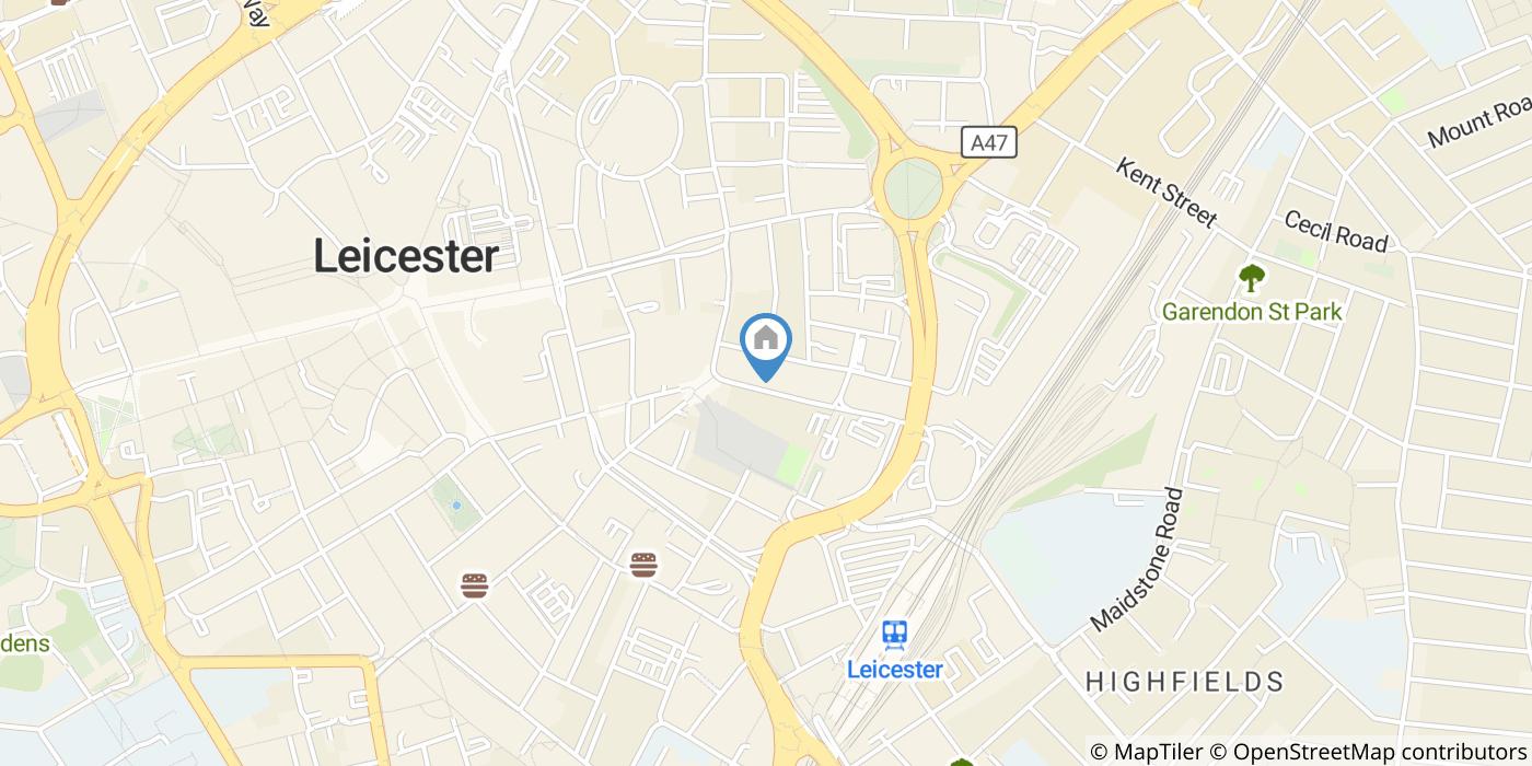 2 Bed Flat, Queen Street, LE1
