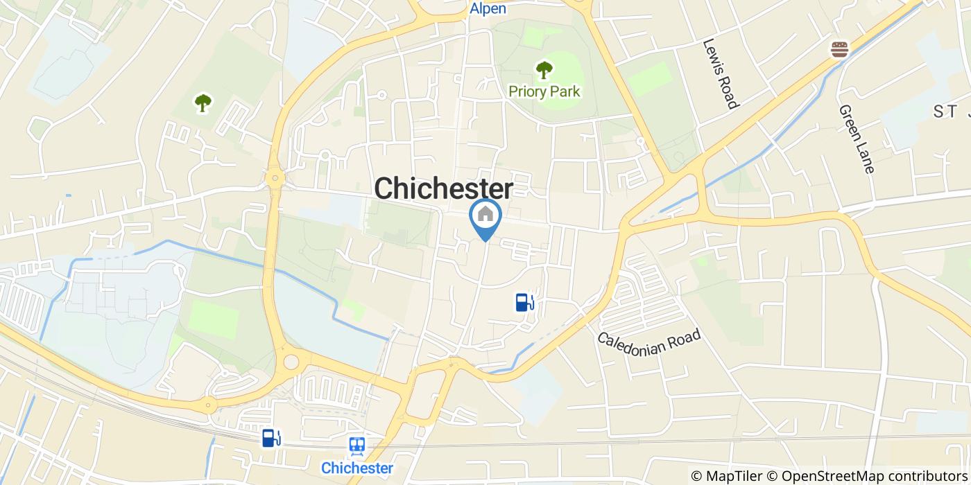 Studio Flat, North Pallant, PO19