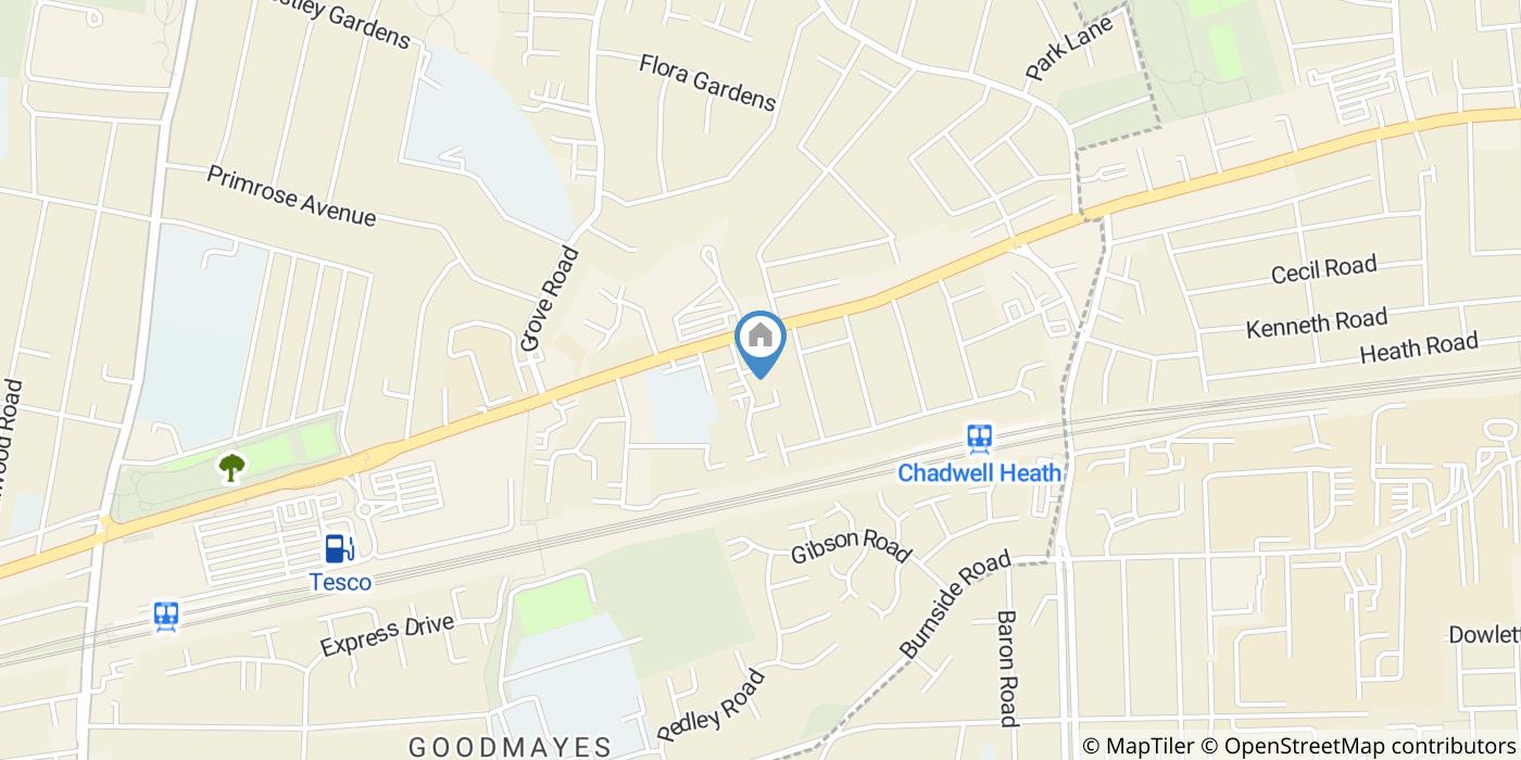 Studio Flat, Burns Avenue, RM6