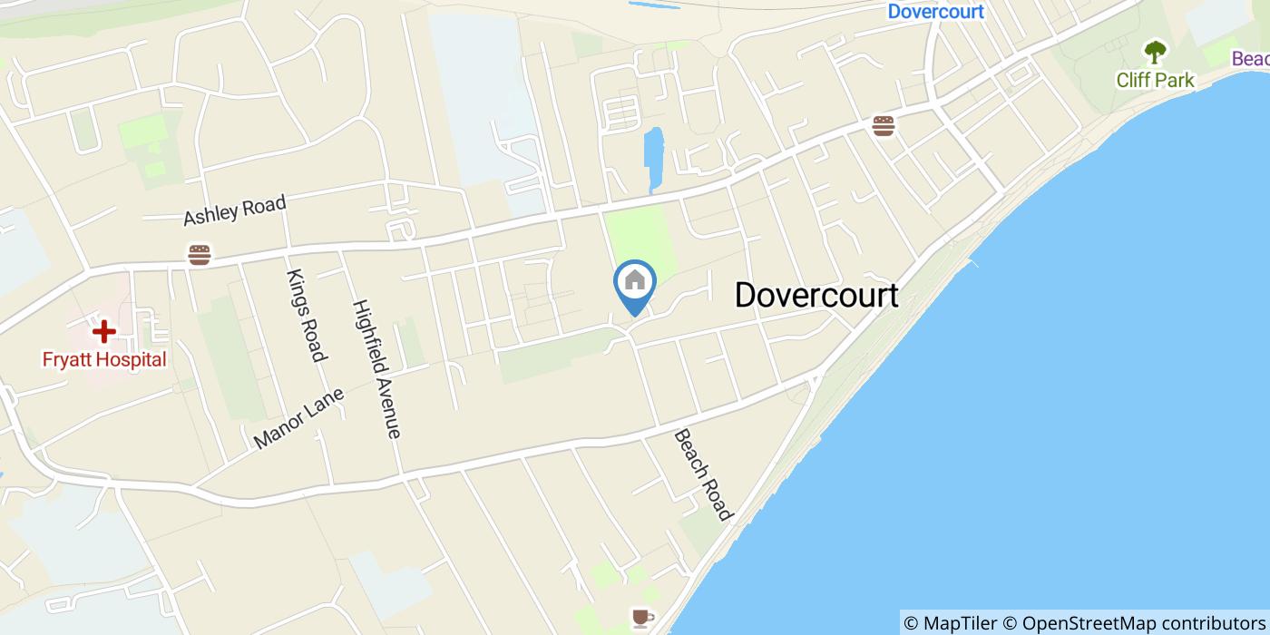 1 Bed Flat, Langley Close, CO12