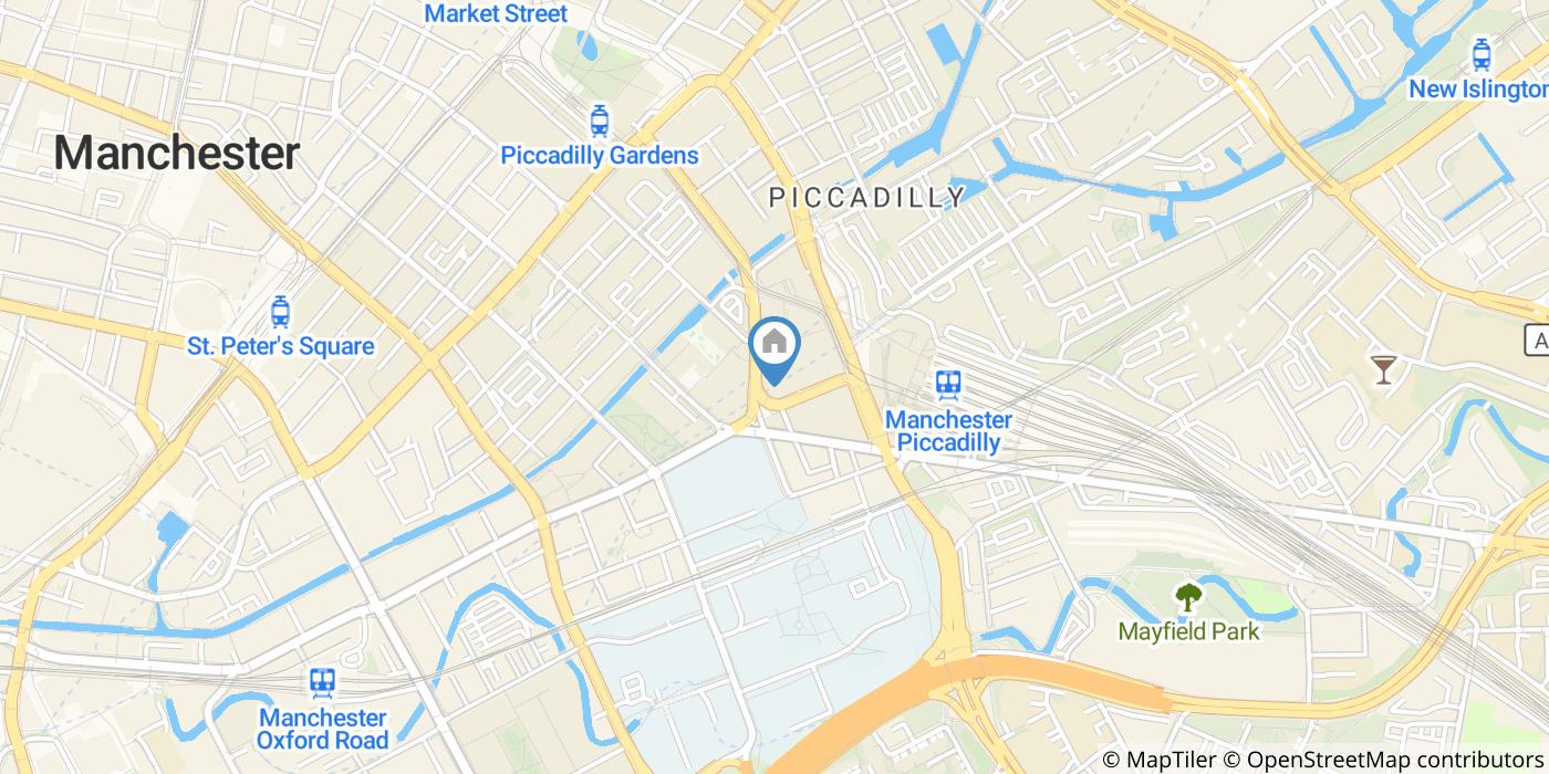1 Bed Flat, Piccadilly Place, M1