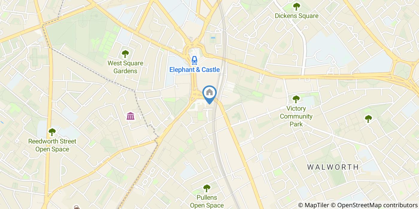 Studio Flat, Walworth Road, SE1