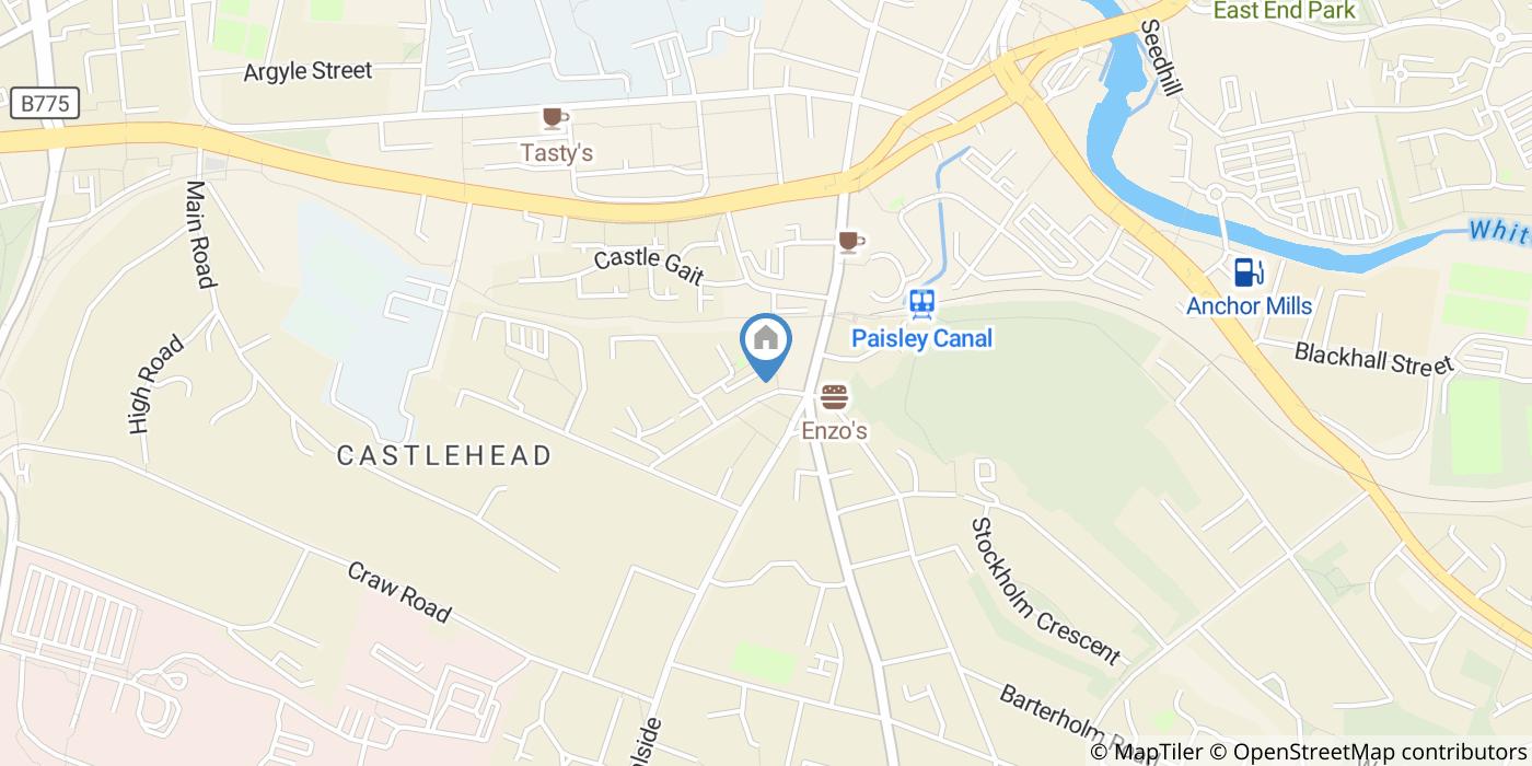 2 Bed Flat, Robertsons Gait, PA2