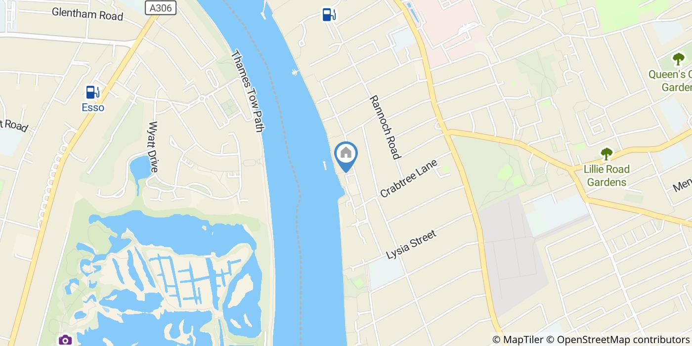 2 Bed Flat, Palace Wharf, W6