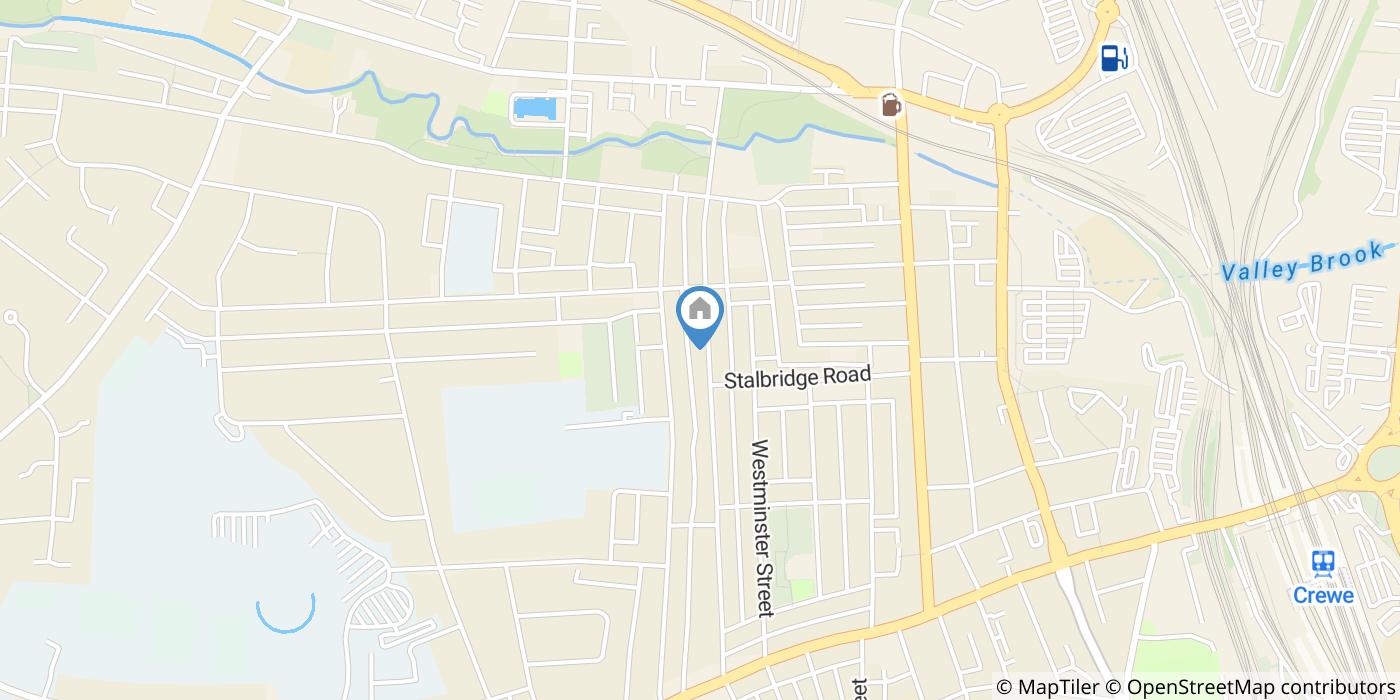Room in a Shared House, Walthall Street, CW2