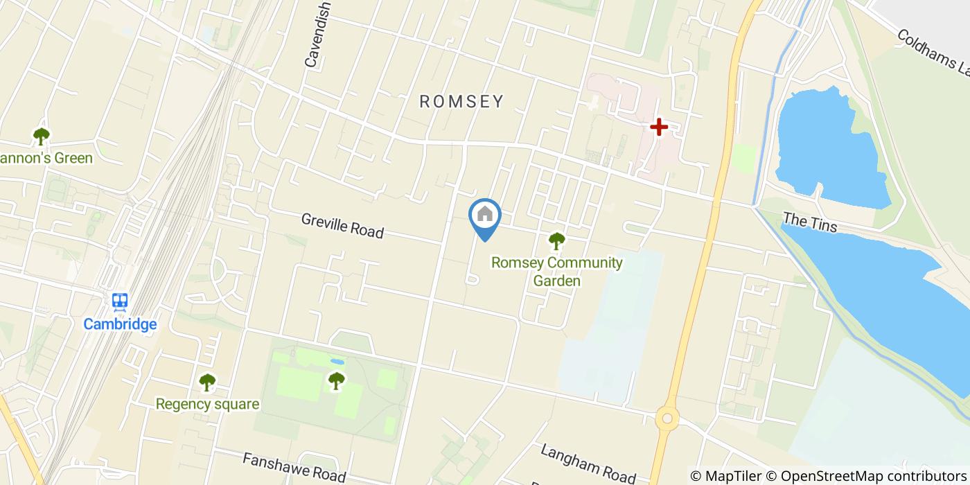 Studio Flat, Marmora Road, CB1
