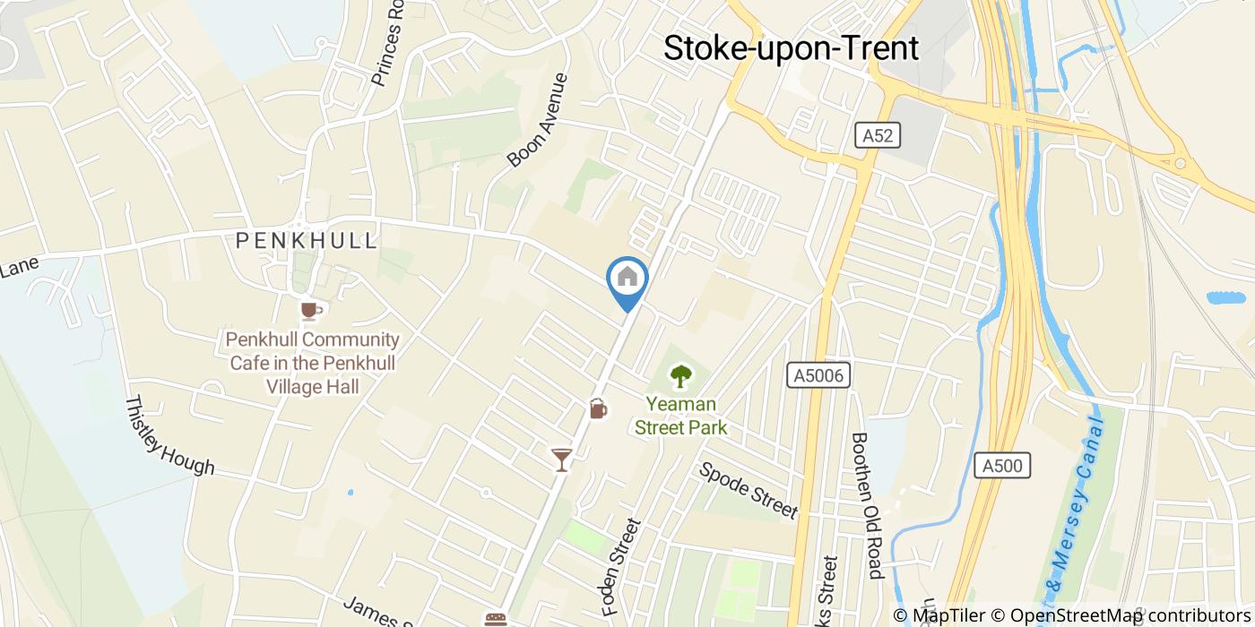 Room in a Shared House, London Road, ST4