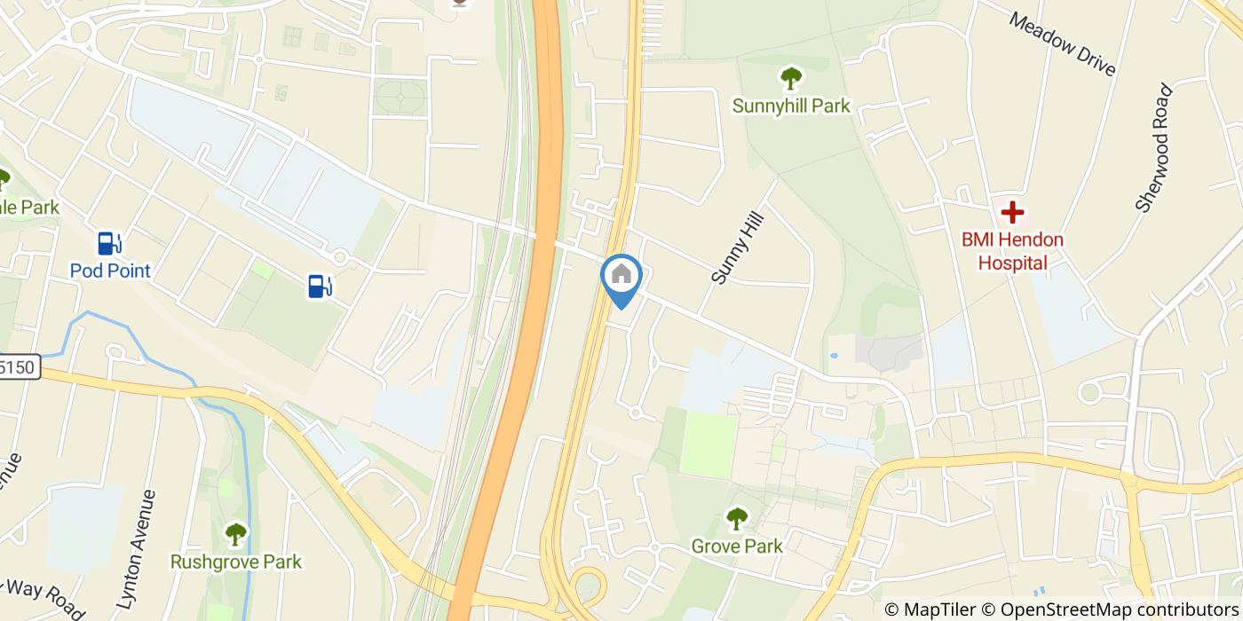 1 Bed Flat, Peaberry Court, NW4