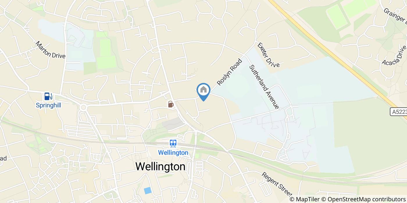 Room in a Shared House, Albert Road, TF1