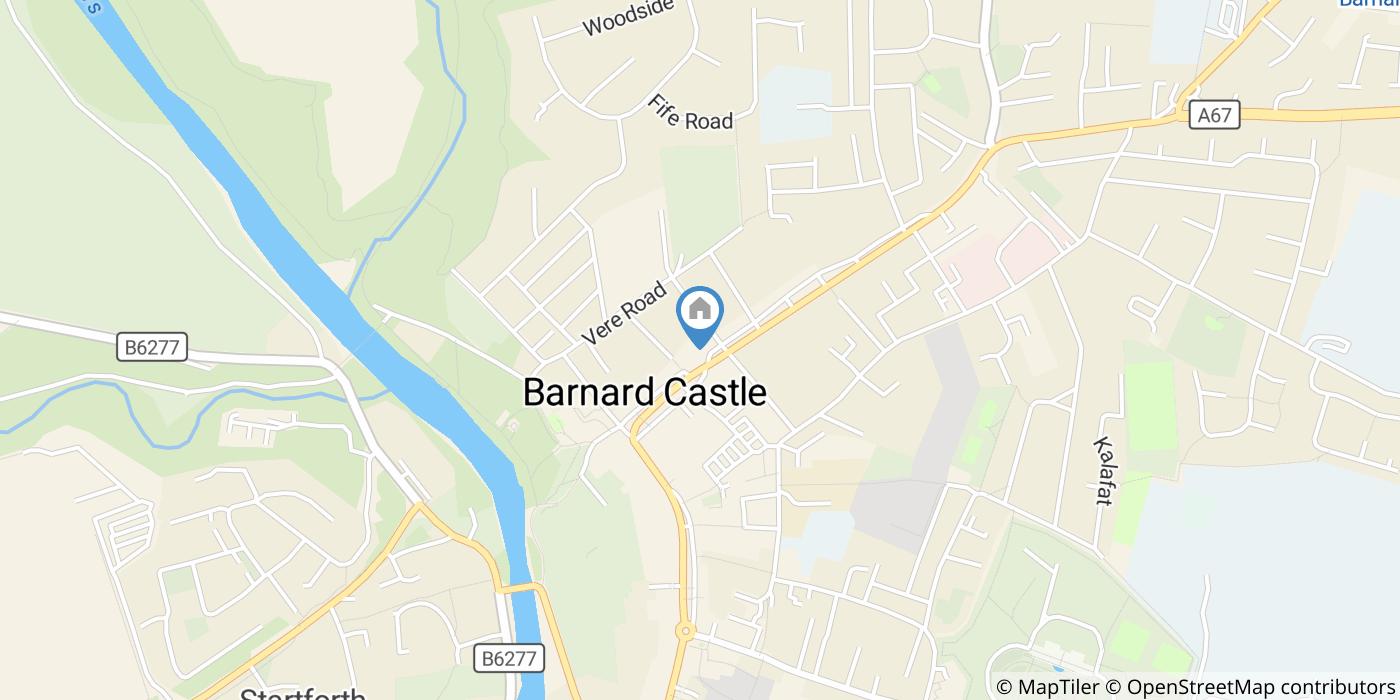 2 Bed Flat, Barnard Castle, DL12