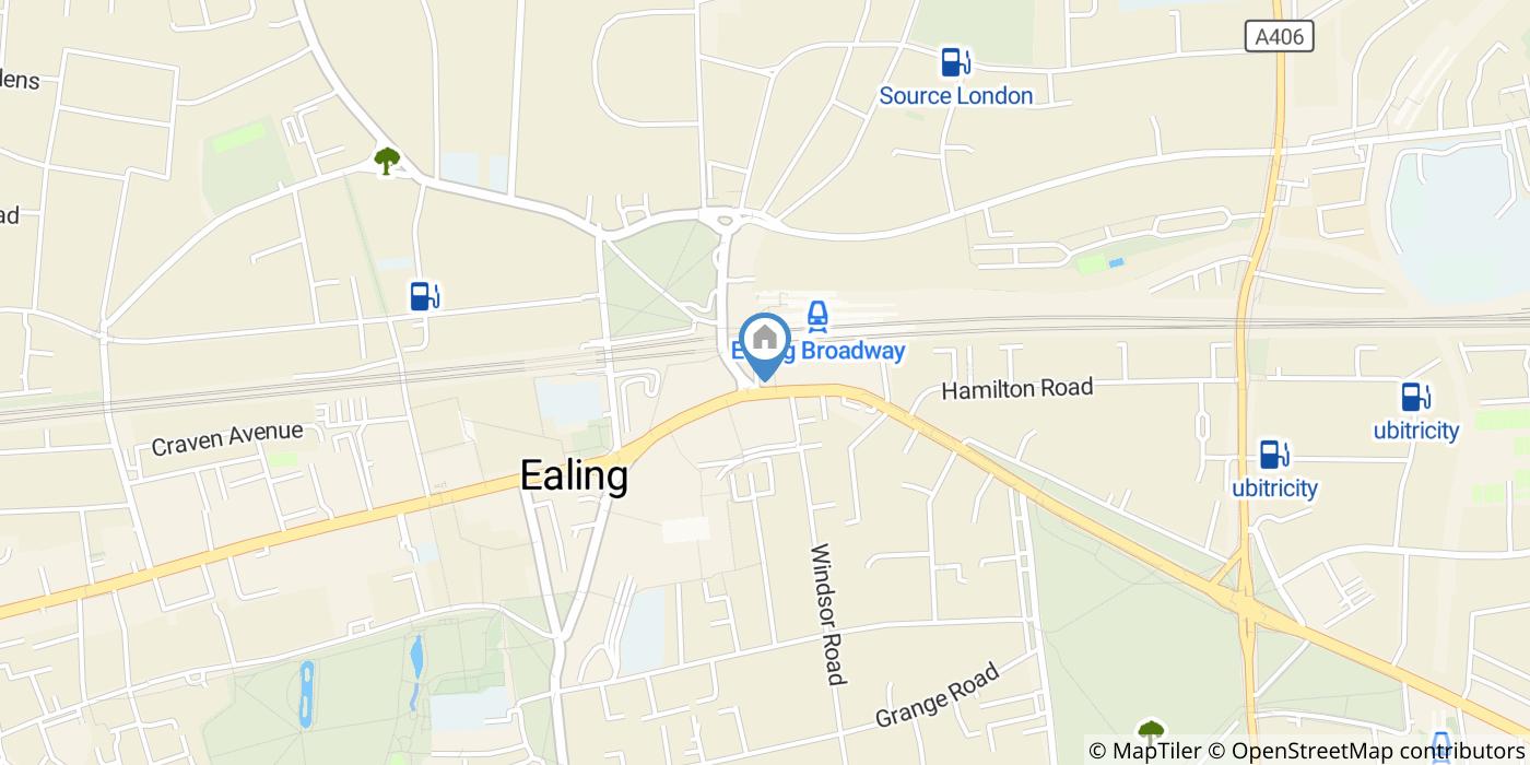 Studio Flat, The Mall, W5