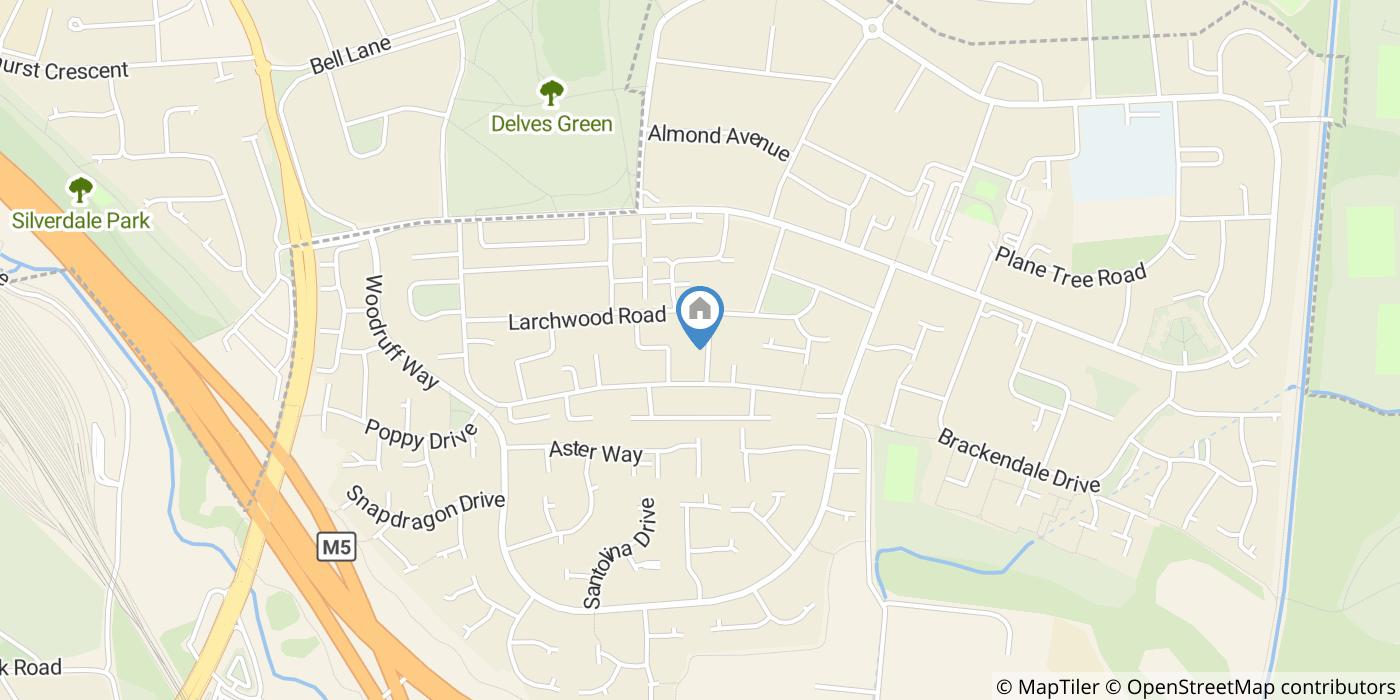 3 Bed Terraced House, Walnut Road, WS5