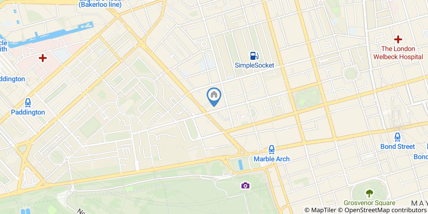 1 Bed Flat, Dudley Court, W1H
