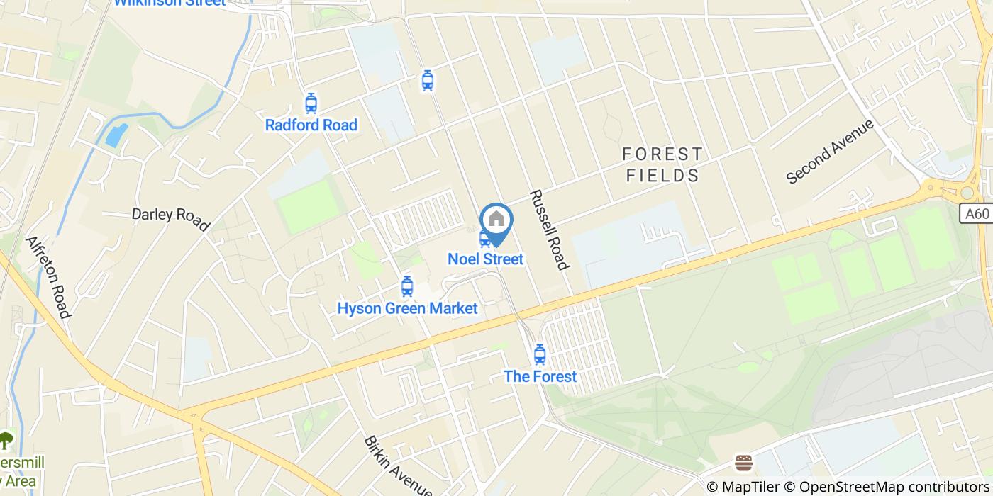 1 Bed Flat, Noel Street, NG7