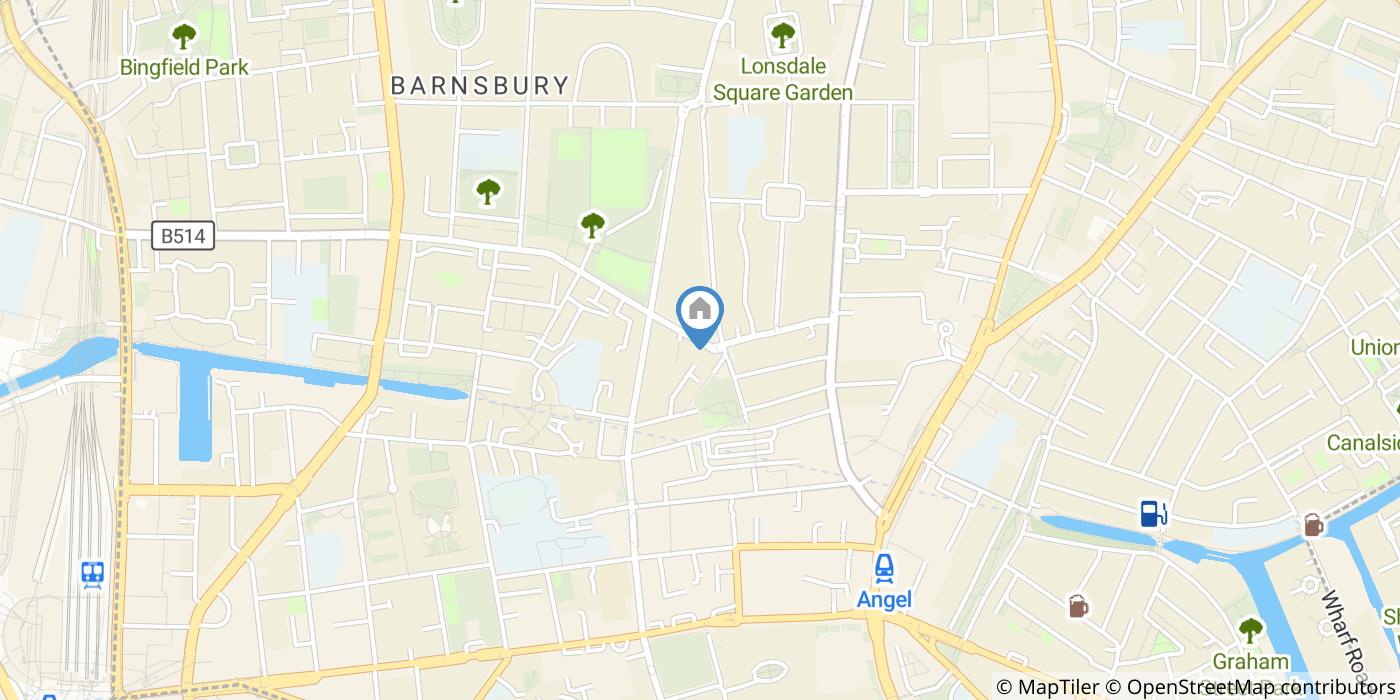4 Bed Flat, Copenhagen Street, N1