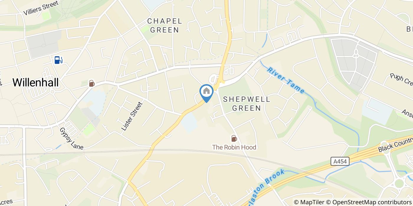 1 Bed Flat, Shepwell Green, WV13