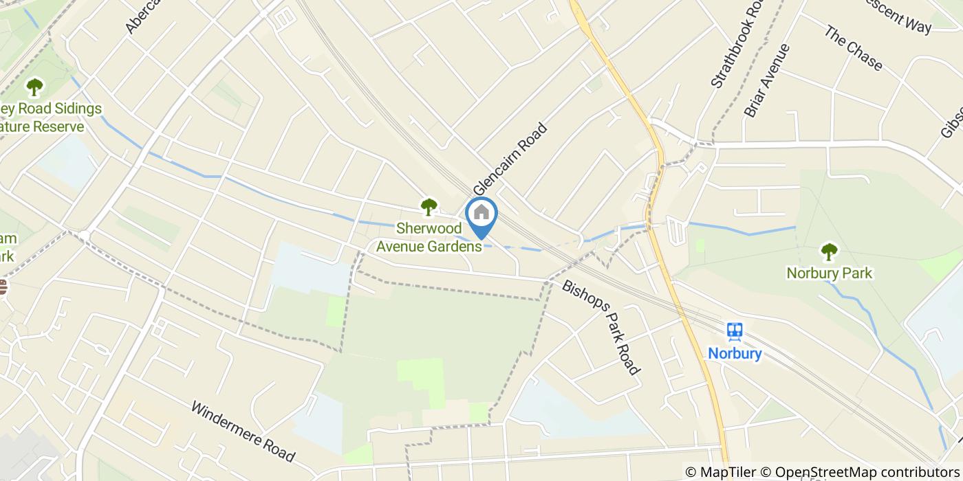 Studio Flat, Sherwood Avenue, SW16
