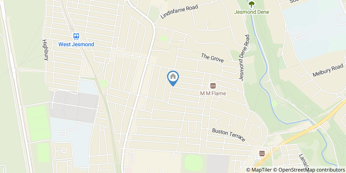 5 Bed Semi-Detached House, Helmsley Road, NE2