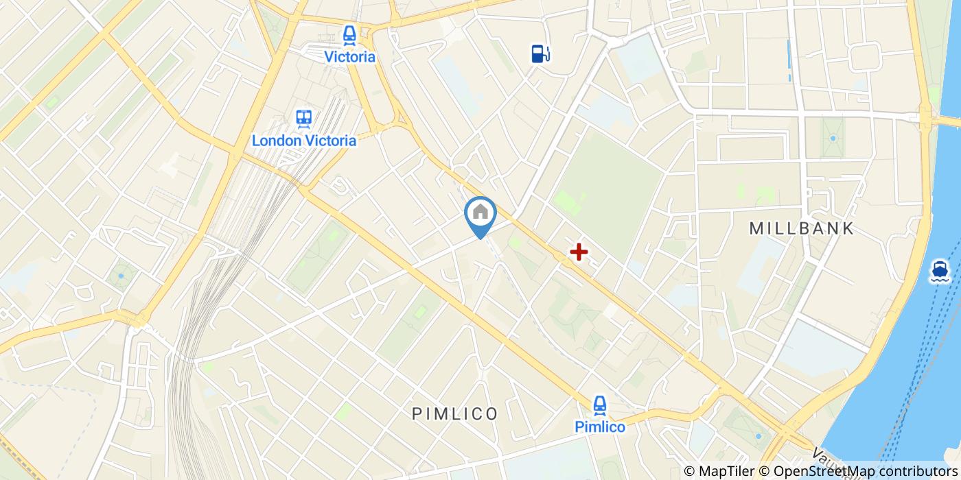 Studio Flat, London, SW1V