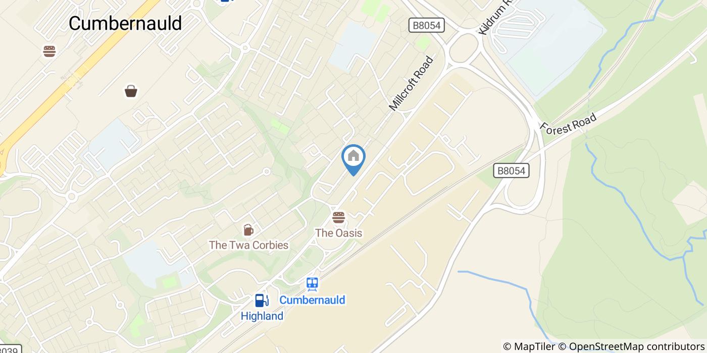 Studio Flat, Greenrigg Road, G67