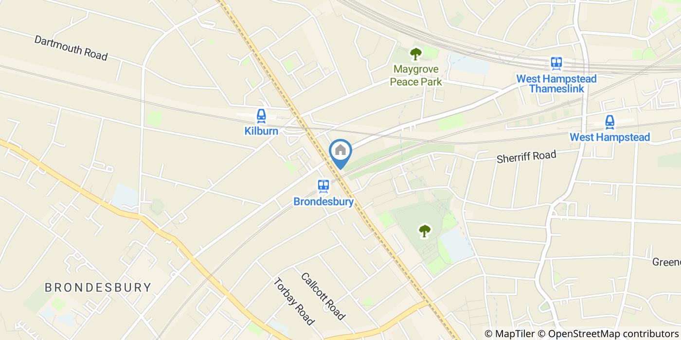 3 Bed Penthouse, Kilburn High Road, NW6