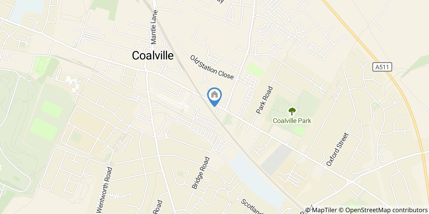 1 Bed Flat, Hotel Street, LE67