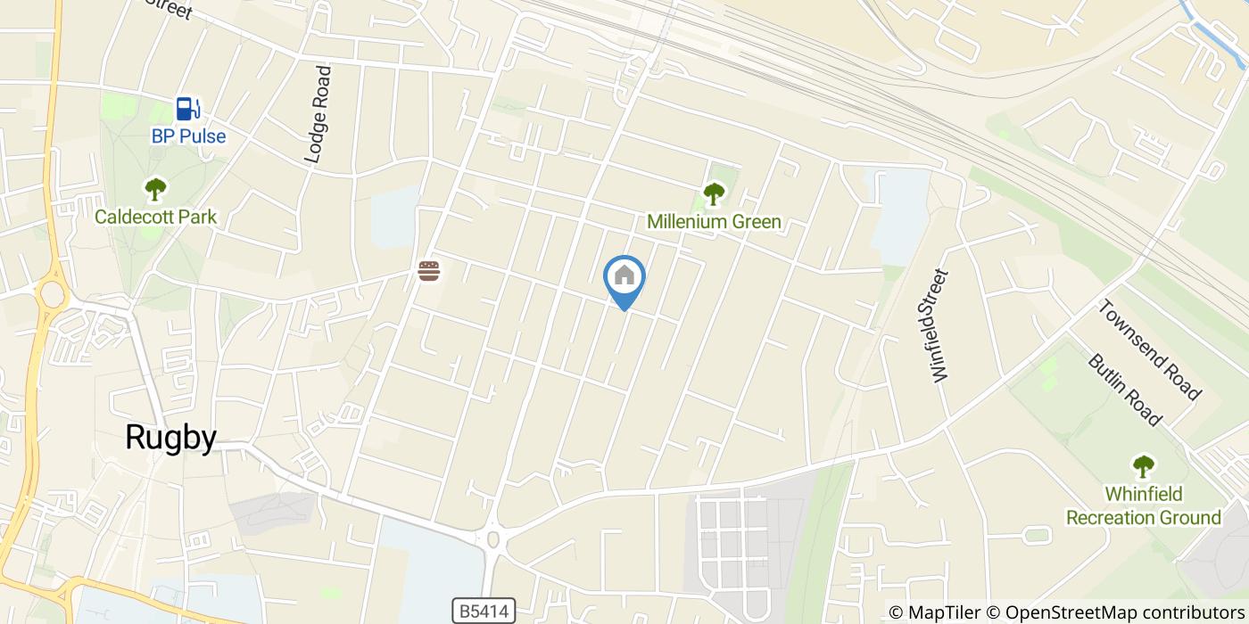 1 Bed Flat, Tom Brown Street, CV21