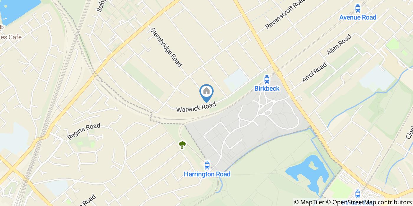 4 Bed Terraced House, Warwick Road, SE20