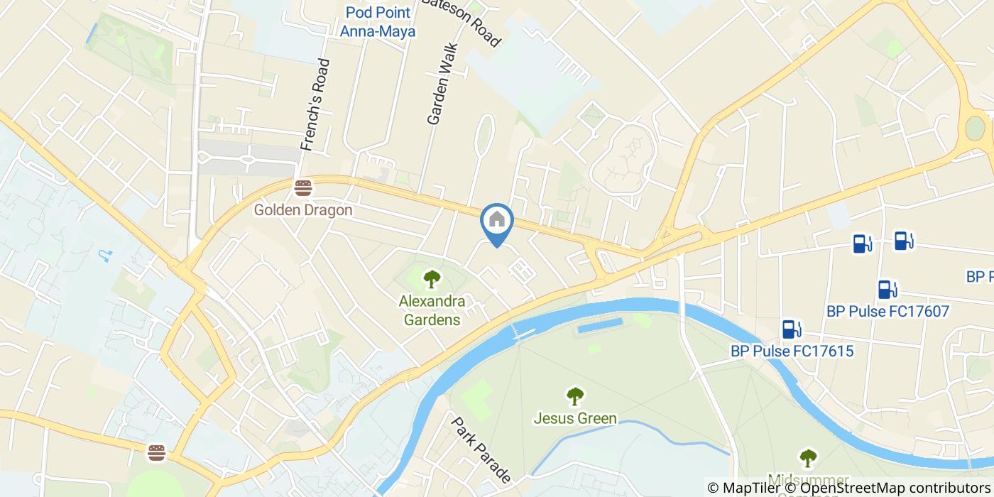 1 Bed Flat, Grasmere Gardens, CB4