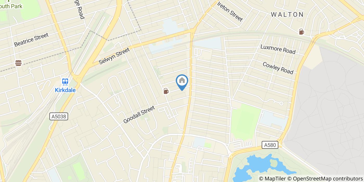 3 Bed Terraced House, Newark Street, L4