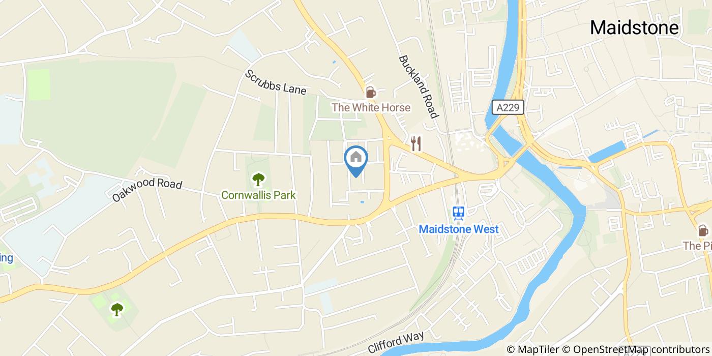 1 Bed Flat, Victoria Street, ME16