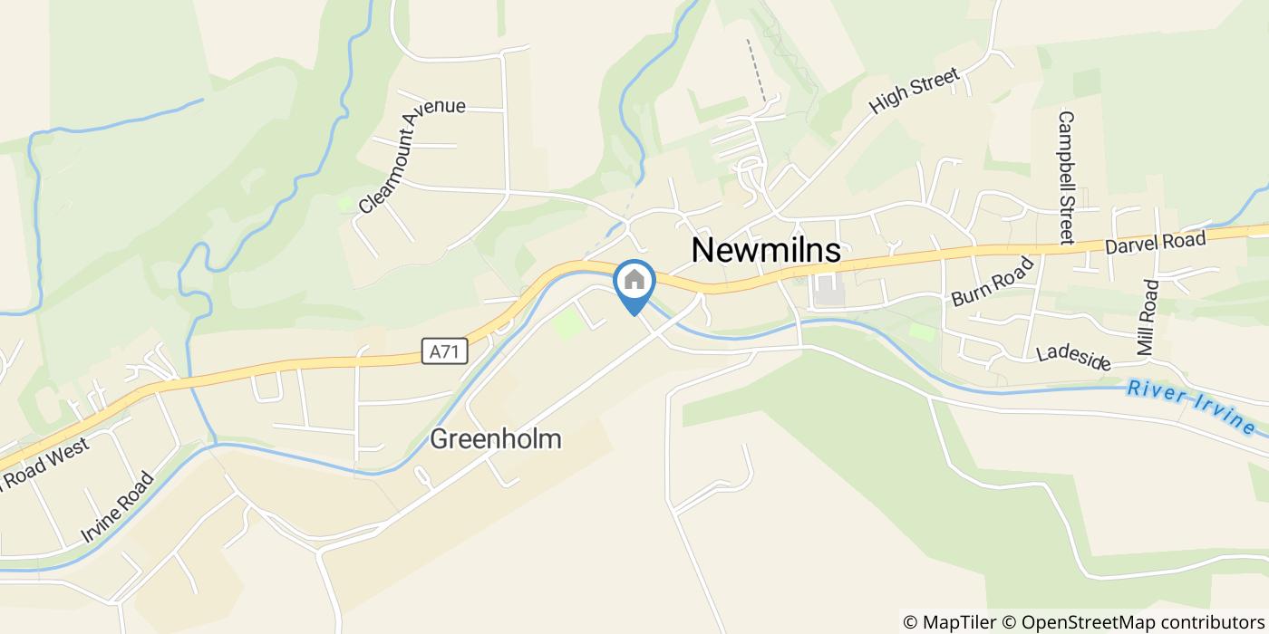 1 Bed Flat, Nelson Street, KA16