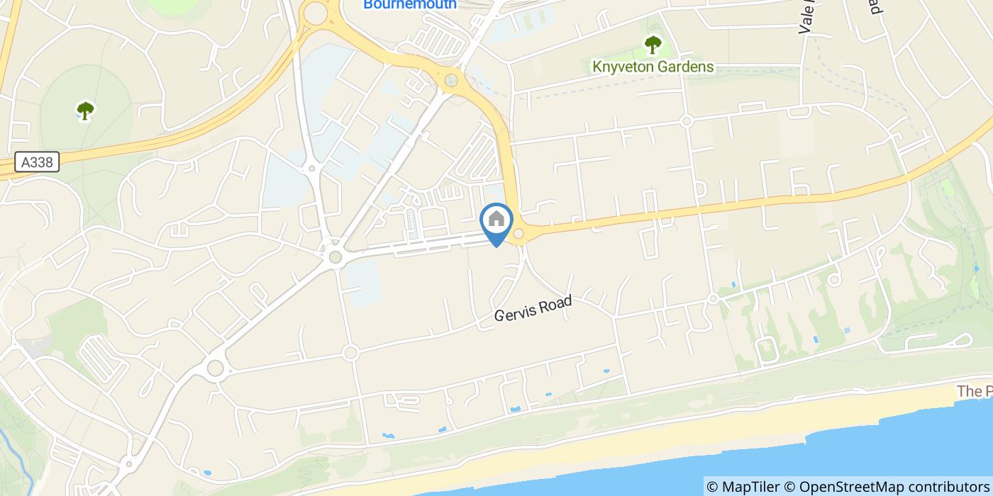 1 Bed Flat, Richmond House, BH2
