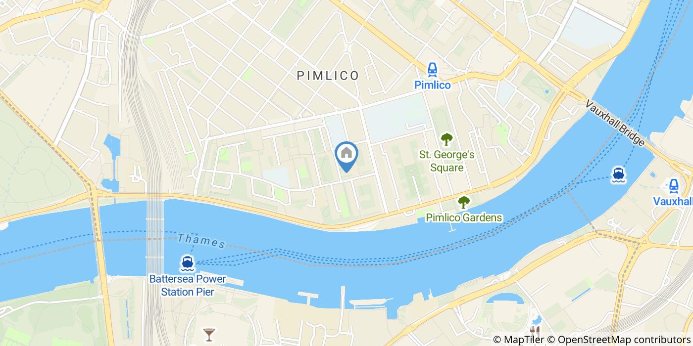 Room in a Shared Flat, Churchill  Gardens, SW1V