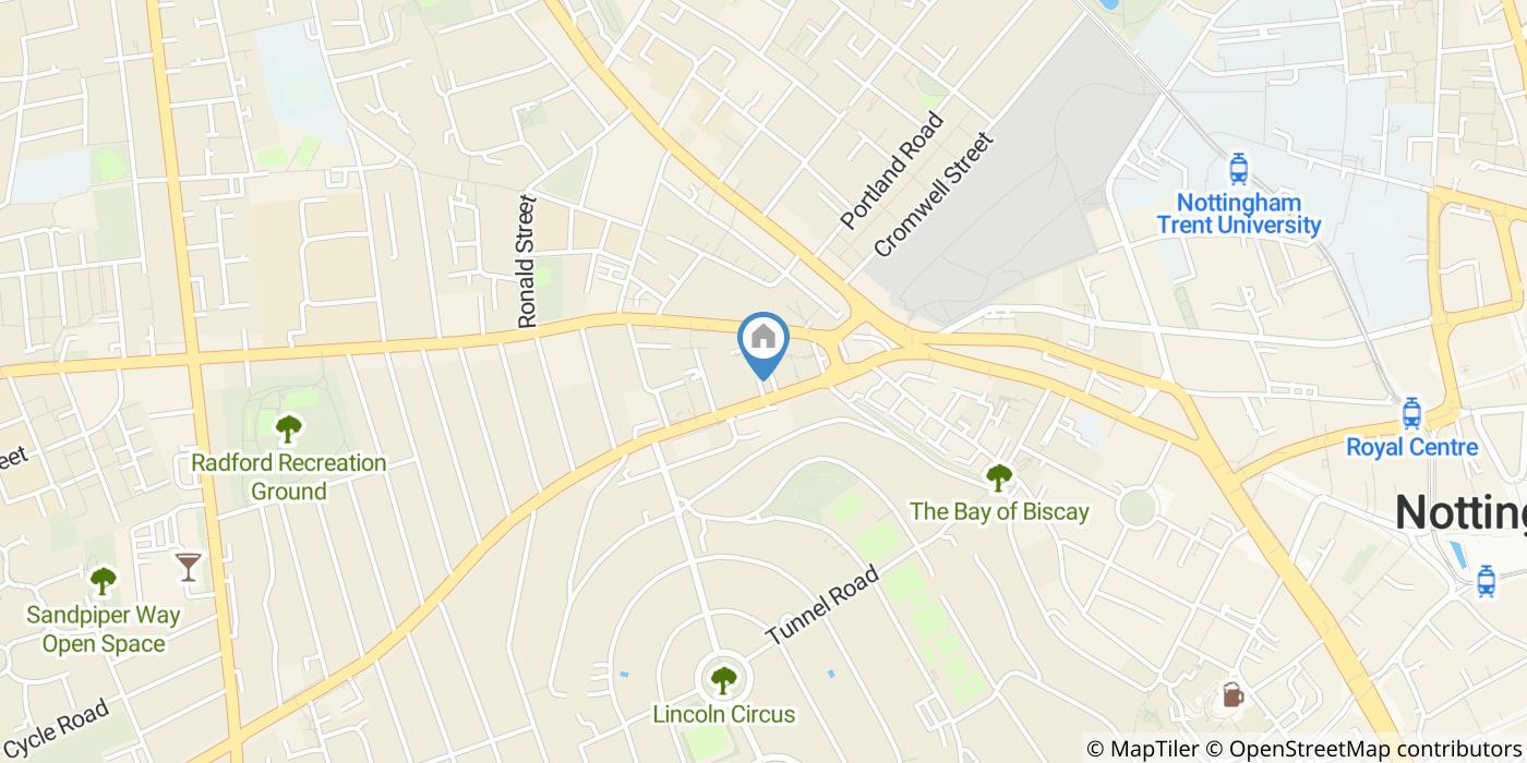 2 Bed Flat, Derby Road, NG7