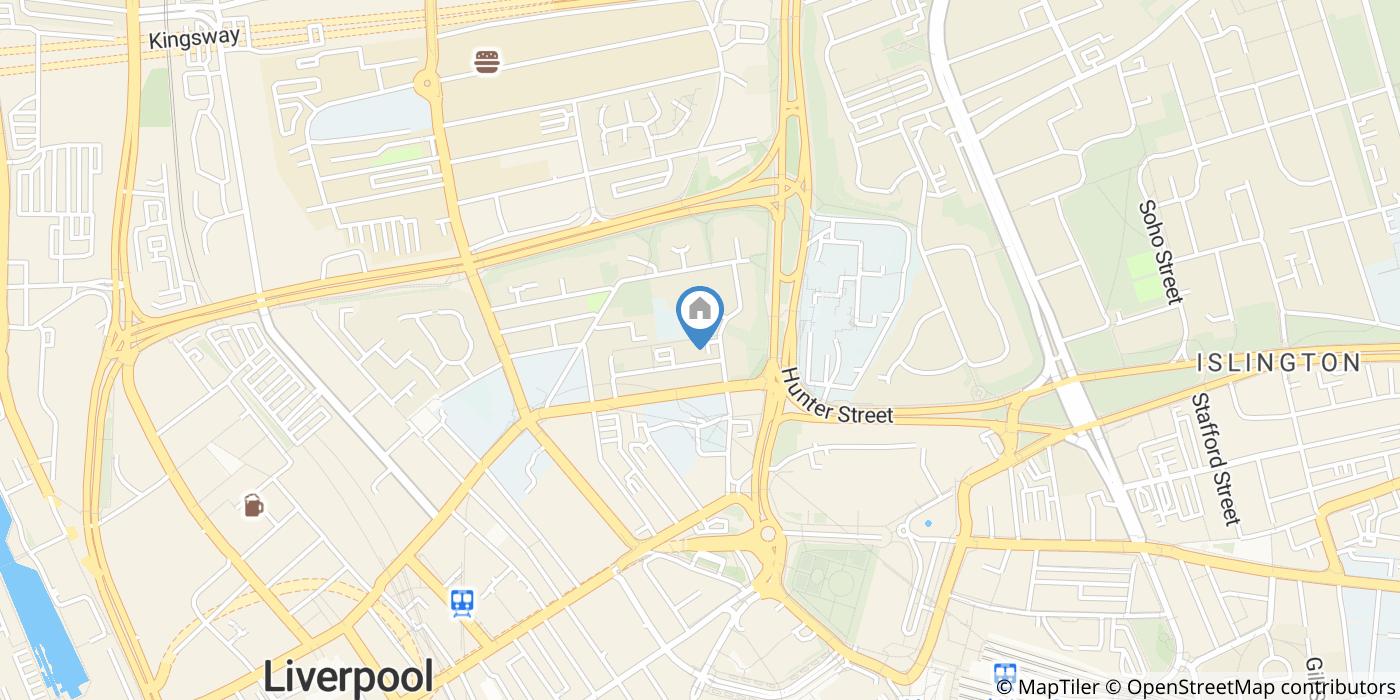 2 Bed Flat, Lace Street, L3