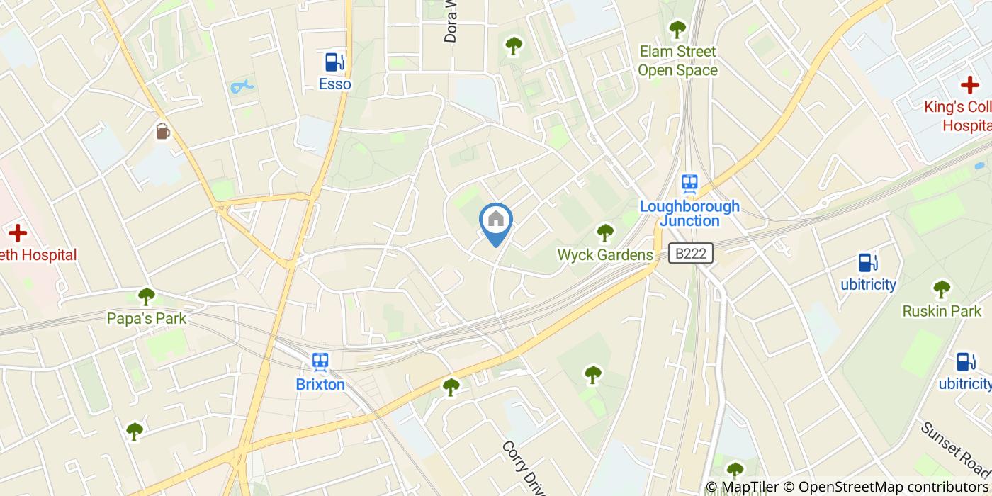 1 Bed Flat, Barrington Road, SW9