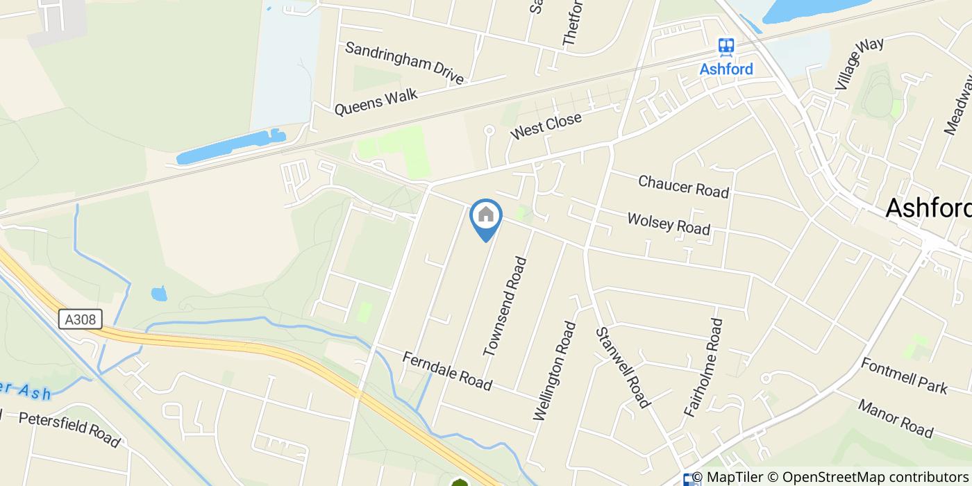 1 Bed Flat, Marlborough Road, TW15