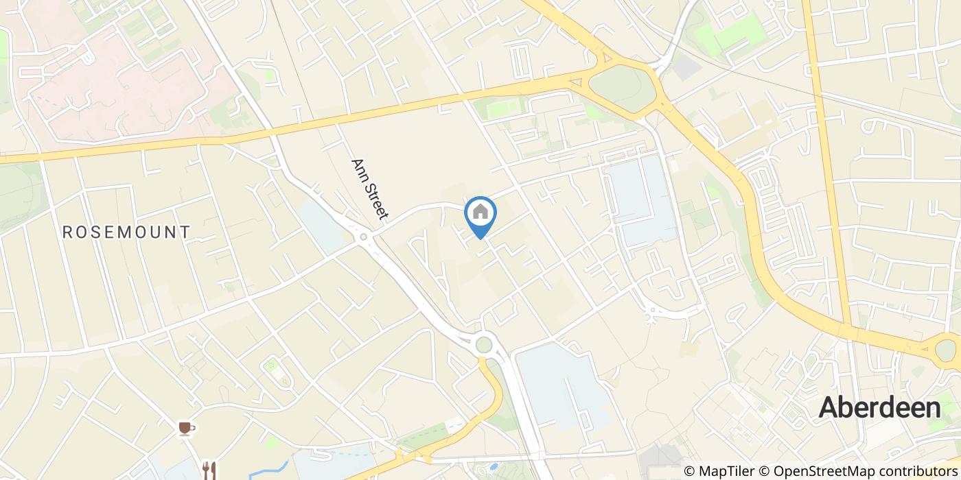 1 Bed Flat, Charlotte Street, AB25