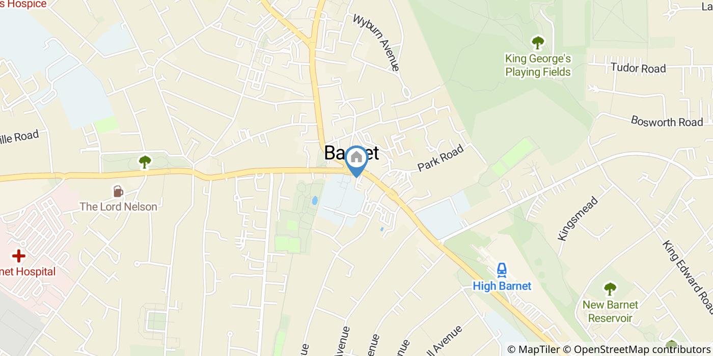1 Bed Flat, High Street, EN5