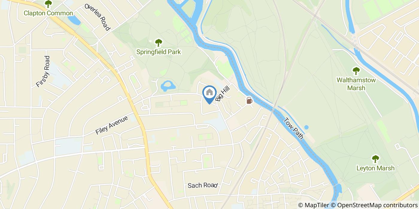 Studio Flat, Springfield, E5