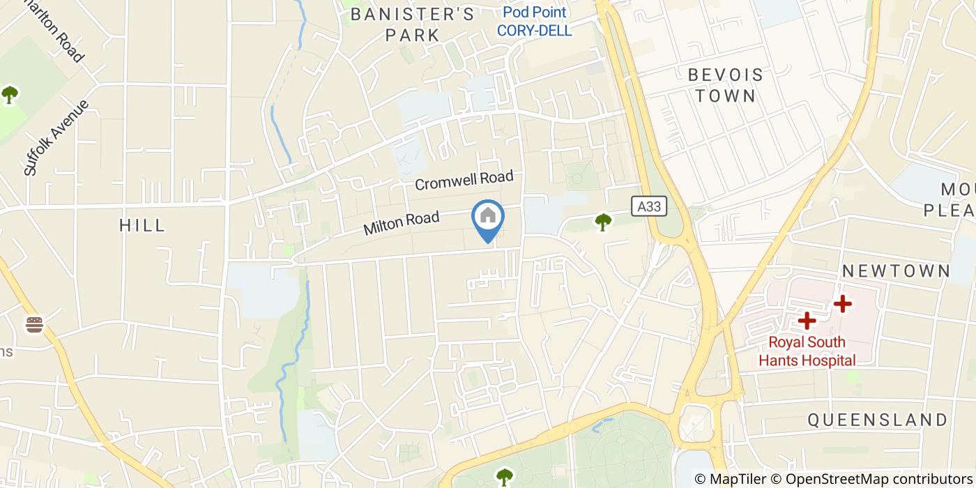 Studio Flat, Wilton Avenue, SO15