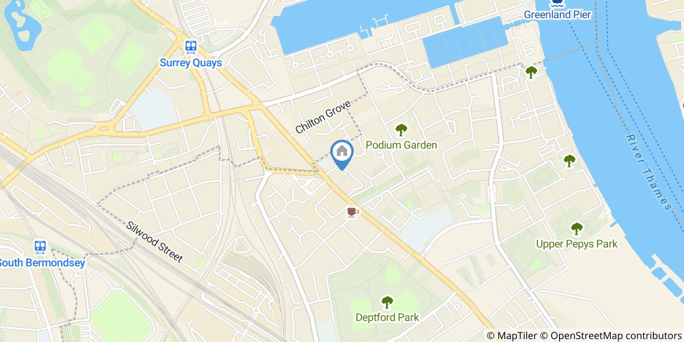 1 Bed Flat, Hazelwood House, SE8