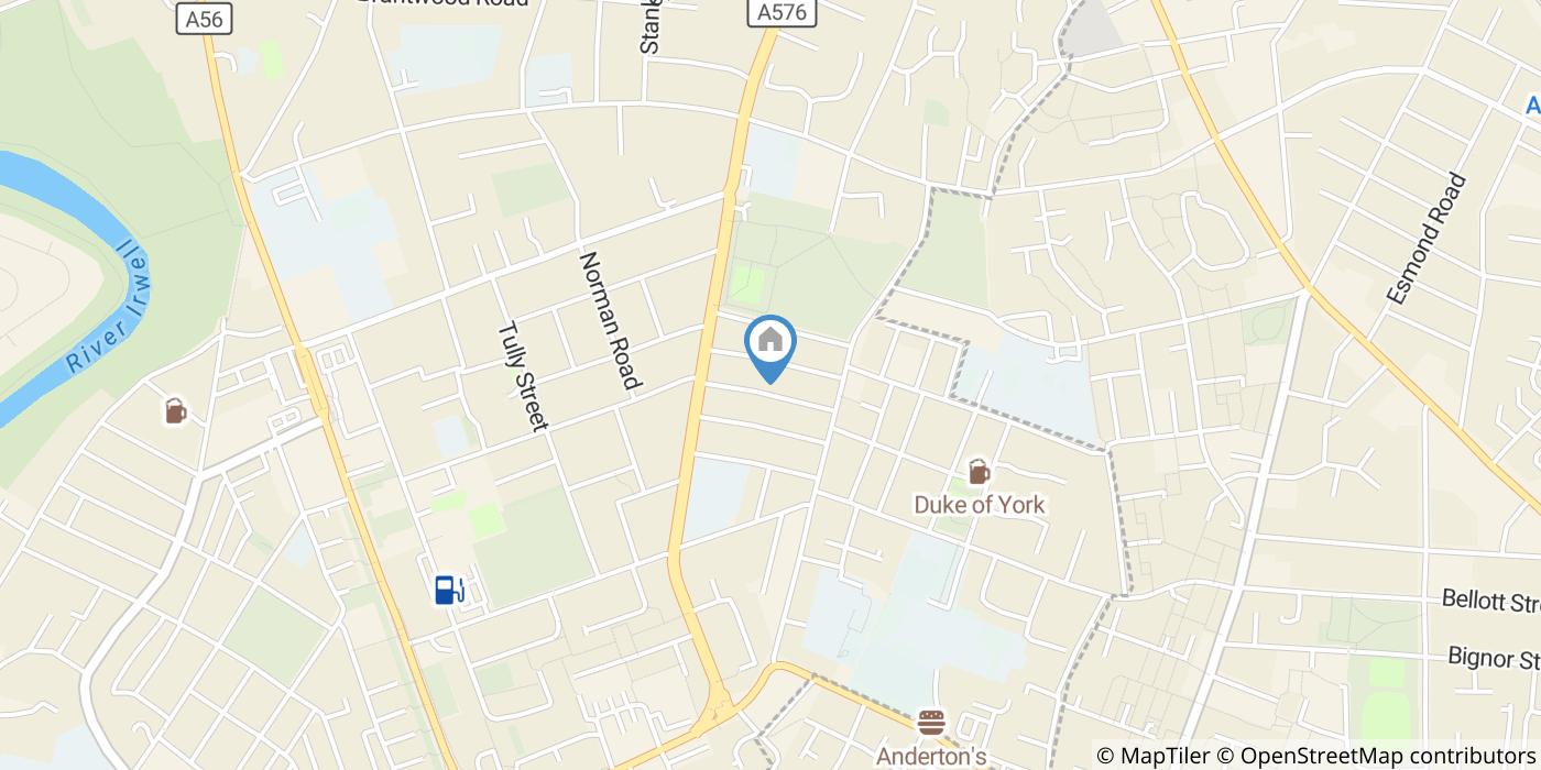 1 Bed Flat, Symons Street, M7